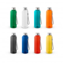 Squeeze em rPET 100% reciclado e tampa em ao inox 580 mL - SQP97