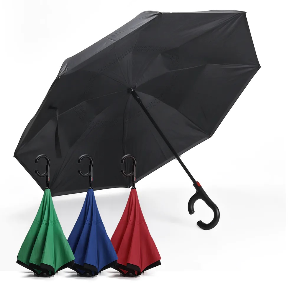 Guarda Chuva Invertido Personalizado GCH89 Brinde Do Bem Guarda Chuva Invertido Personalizado GCH89 Brinde Do Bem