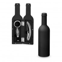 Kit Vinho Garrafa 3 peas personalizado - KVI62