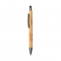 caneta em bambu personalizada - CEB24