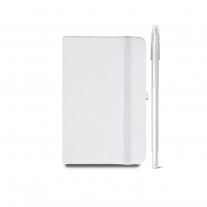 Kit com caderno e caneta personalizados - KIM88