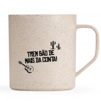 Caneca fibra de arroz Personalizada - CNP16