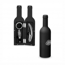 Kit Vinho Garrafa 3 peas personalizado - KVI62