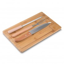 Kit Churrasco 4 peas Personalizado - KCH86