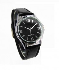 Relgio com pulseira em couro sinttico - REP94