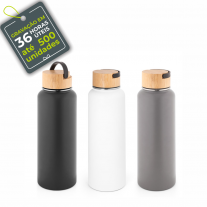 Garrafa em a�o inox 90% reciclado - SQM98