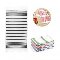 Toalha de praia em algod�o 70% reciclado - TLH11