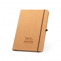 Caderno em couro reciclado personalizado - CDP67
